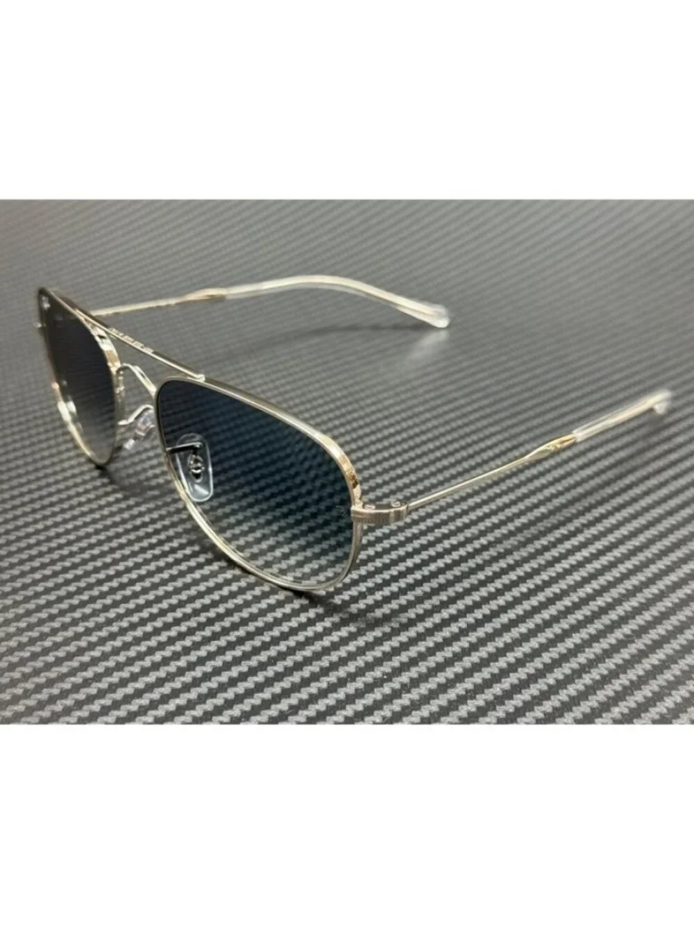 New Ray-Ban Men Silver Sunglasses 57-17-140